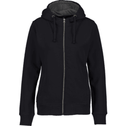 CLSC HOOD F ZIP W - BLACK Standard Small1x1