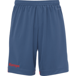 PLAYER SHORTS JR - ICE GREY/FLUO RED Standard Small1x1