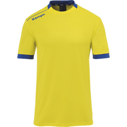 PLAYER SHIRT JR - LIME YELLOW/ROYAL Standard Small1x1