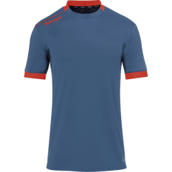 PLAYER SHIRT JR - ICE GREY/FLUO RED Standard Small1x1
