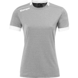 PLAYER SHIRT WOMEN - DARK GREY/WHITE Standard Small1x1