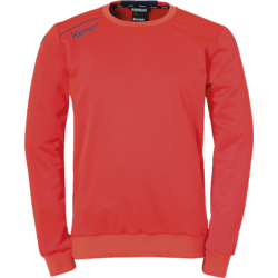 PLAYER TRAINING TOP JR - FLUO RED/ICE GREY Standard Small1x1