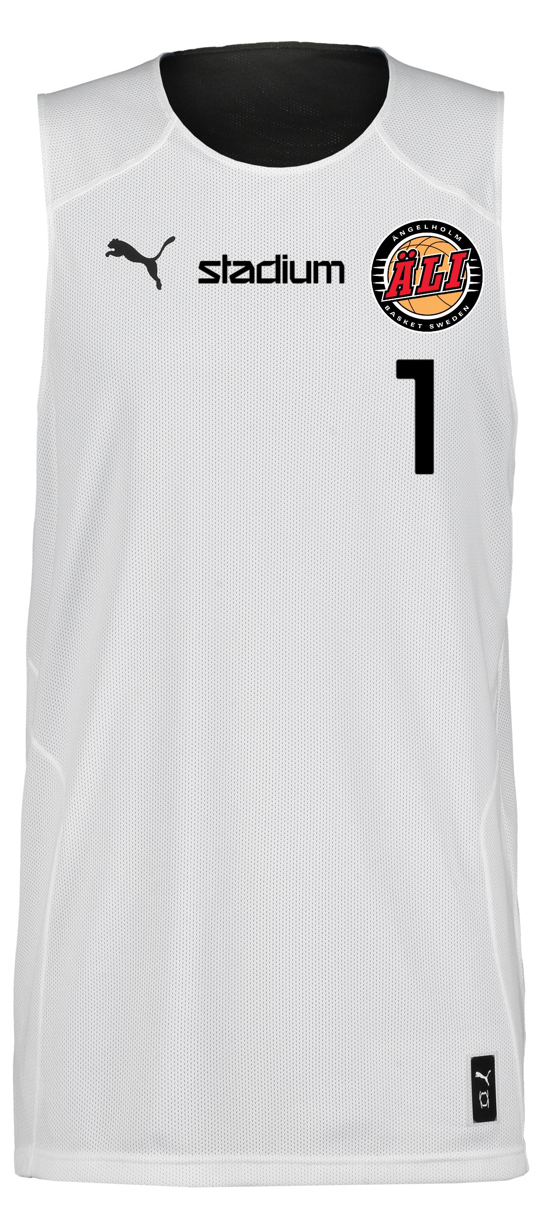 PUMA, Hoops Team Reverse Practice Jersey